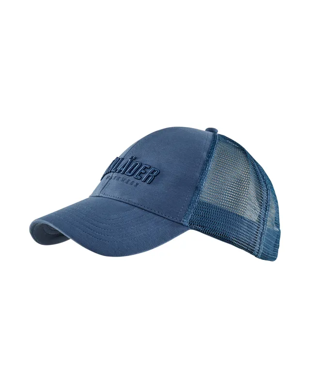 blaklader-trucker-cap-casquette-bleue-limited-taille-unique image 1