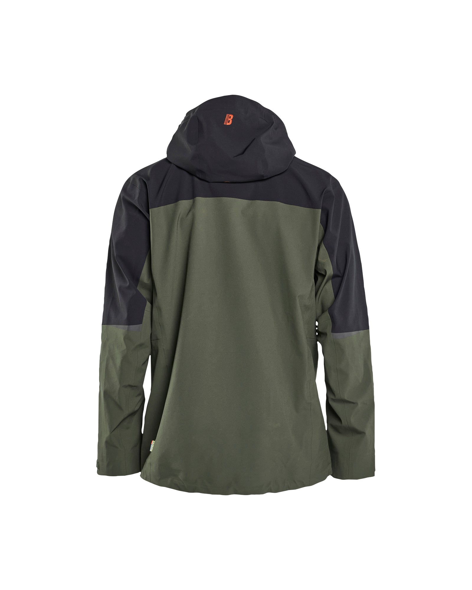 blaklader-cascade-veste-shell-3-couches-vert-rouille image 2