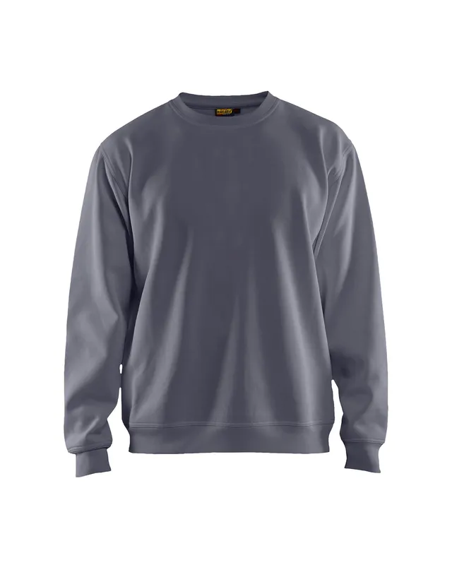blaklader-blanks-sweat-travail-gris-coton-pais image 1