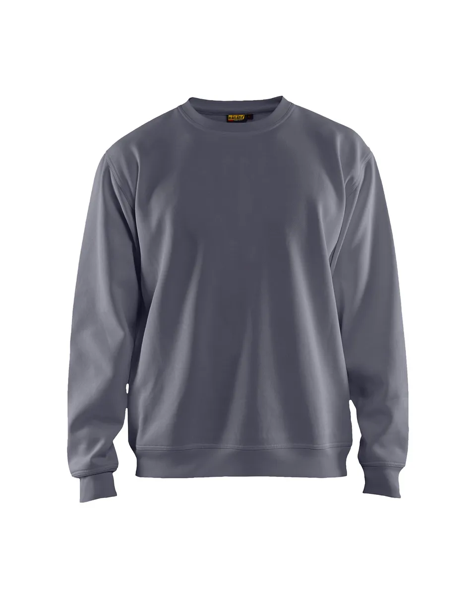 blaklader-blanks-sweat-travail-gris-coton-pais image 1