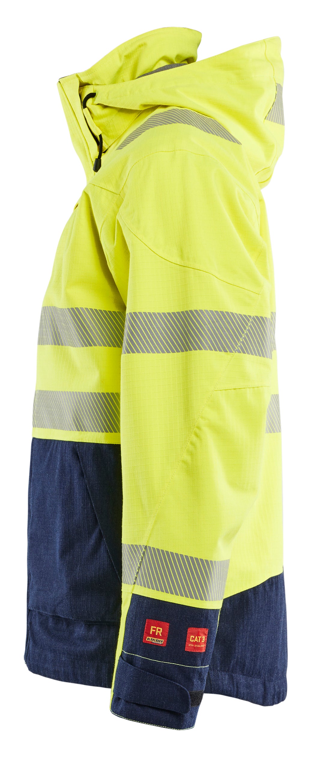 blaklader-shell-veste-haute-visibilit-ignifug-e-jaune image 5