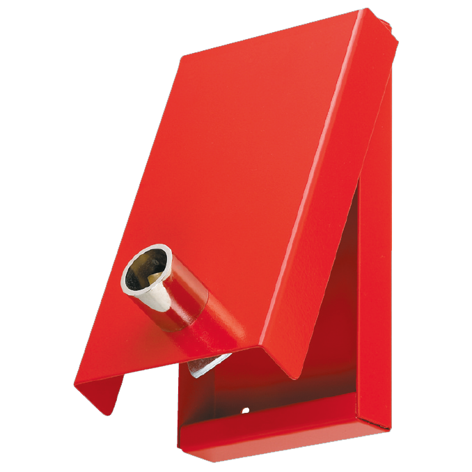 devismes-bo-te-cl-acier-rouge-triangle-9-11-14-mm image 1