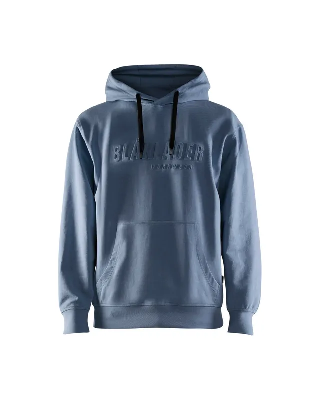 blaklader-hoodies-3d-hoodie-sweat-bleu-coton-pais image 1