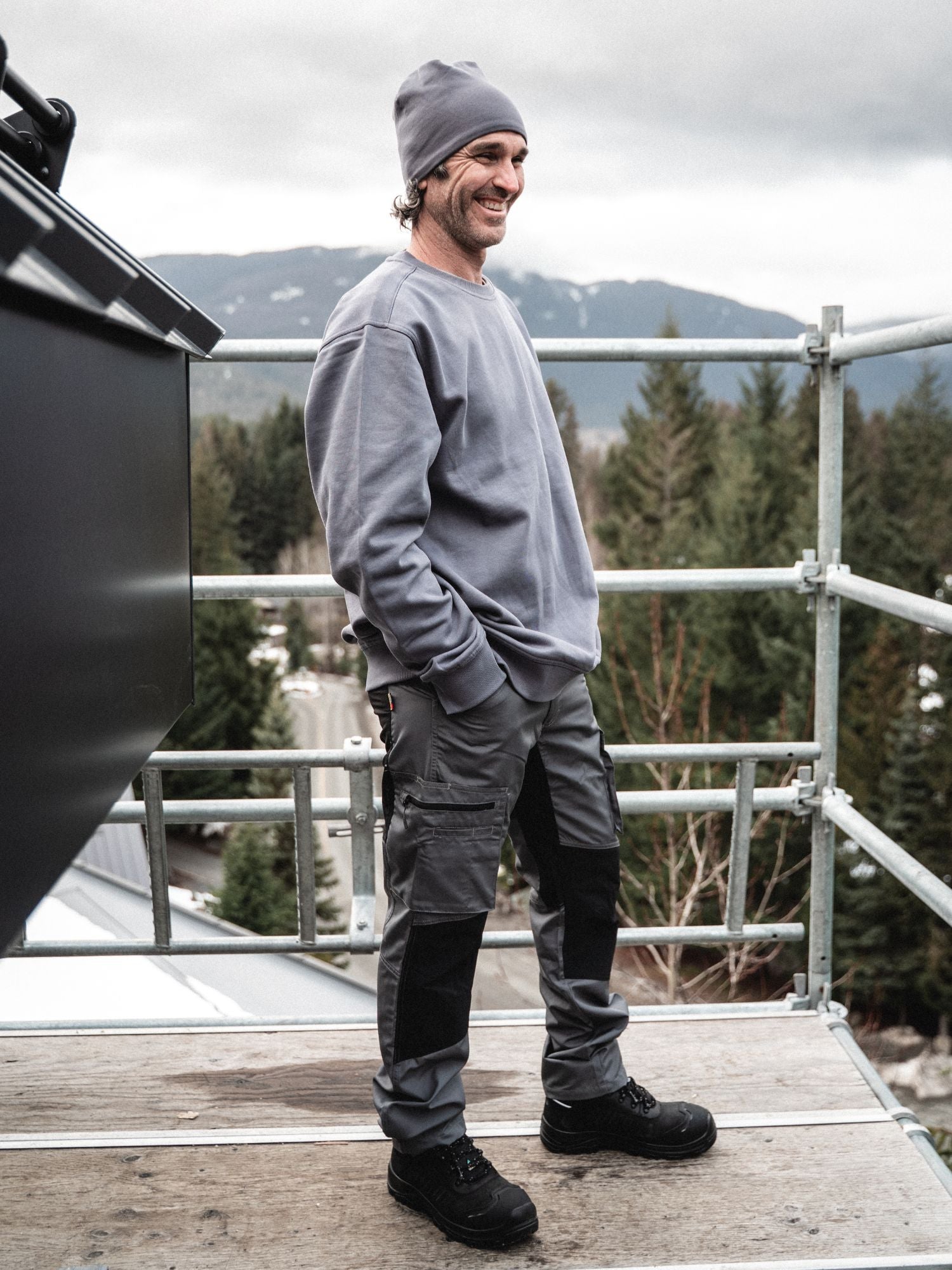 blaklader-stratus-lite-stretch-pantalon-travail-noir-stretch image 5