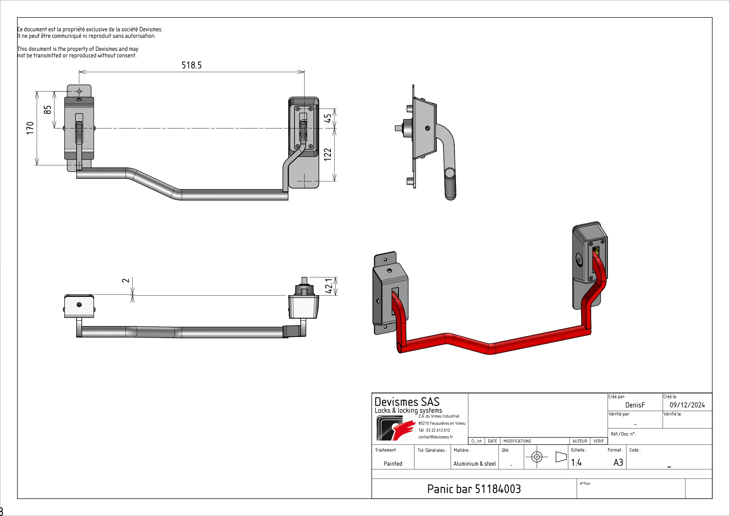 devismes-vectron-barre-antipanique-train-inox-aluminium image 3