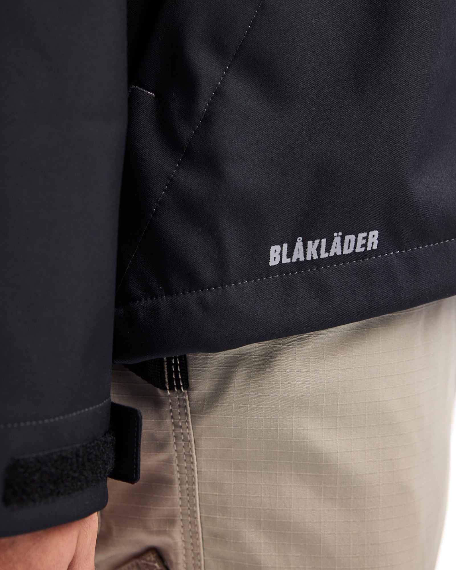 blaklader-kent-bomber-jacket-veste-noire-softshell-imperm-able image 7