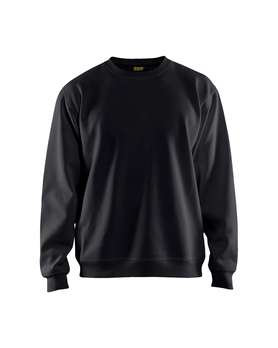 blaklader-blanks-sweatshirt-sweat-col-rond-noir image 1
