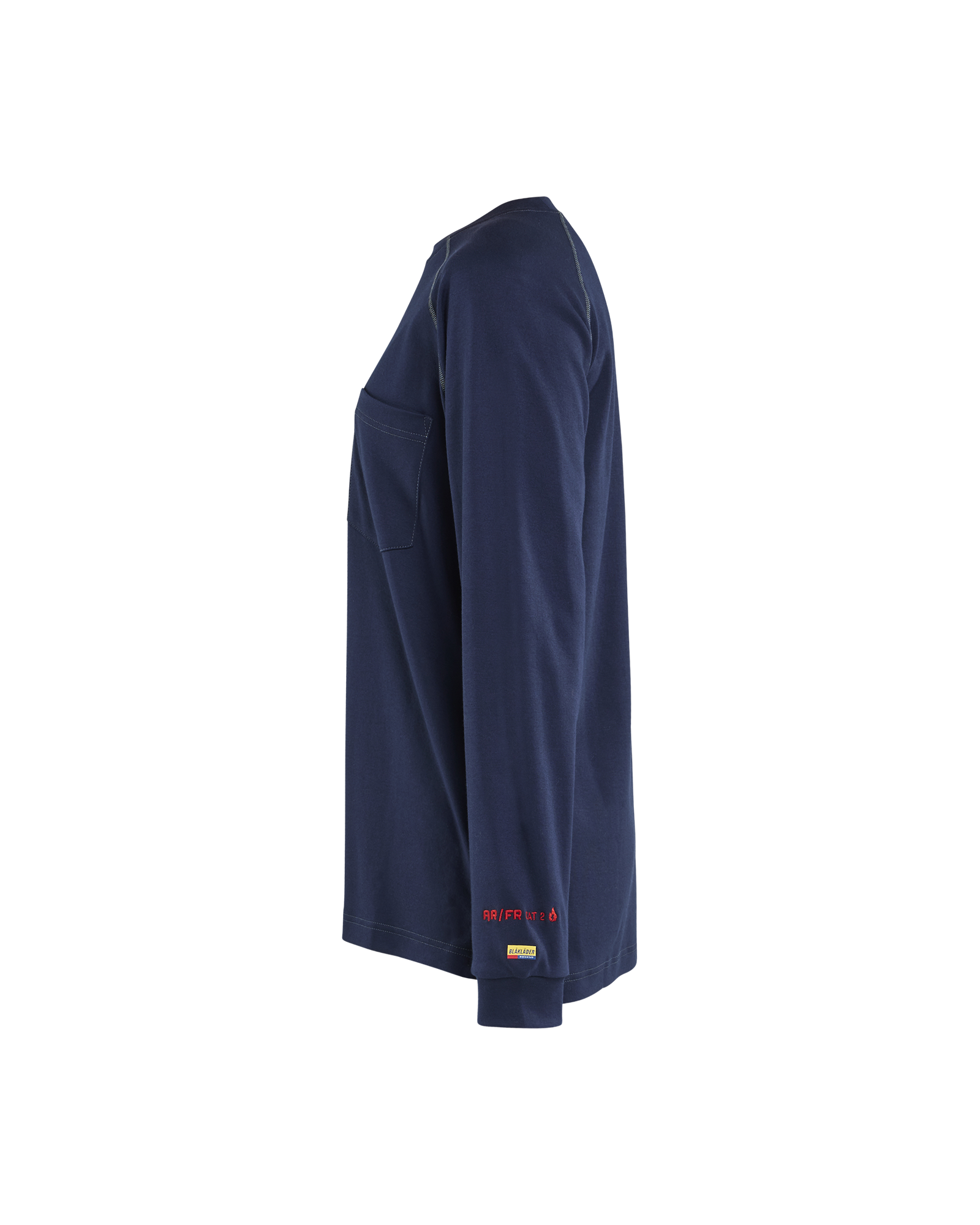 blaklader-chemise-femme-ignifug-e-bleu-marine-manches-longues image 4