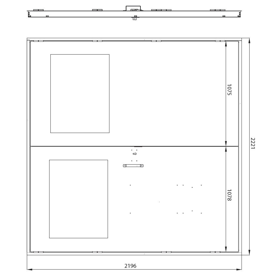 devismes-porte-de-poste-2-vantaux-alu-ral-1015-ventil-e image 2