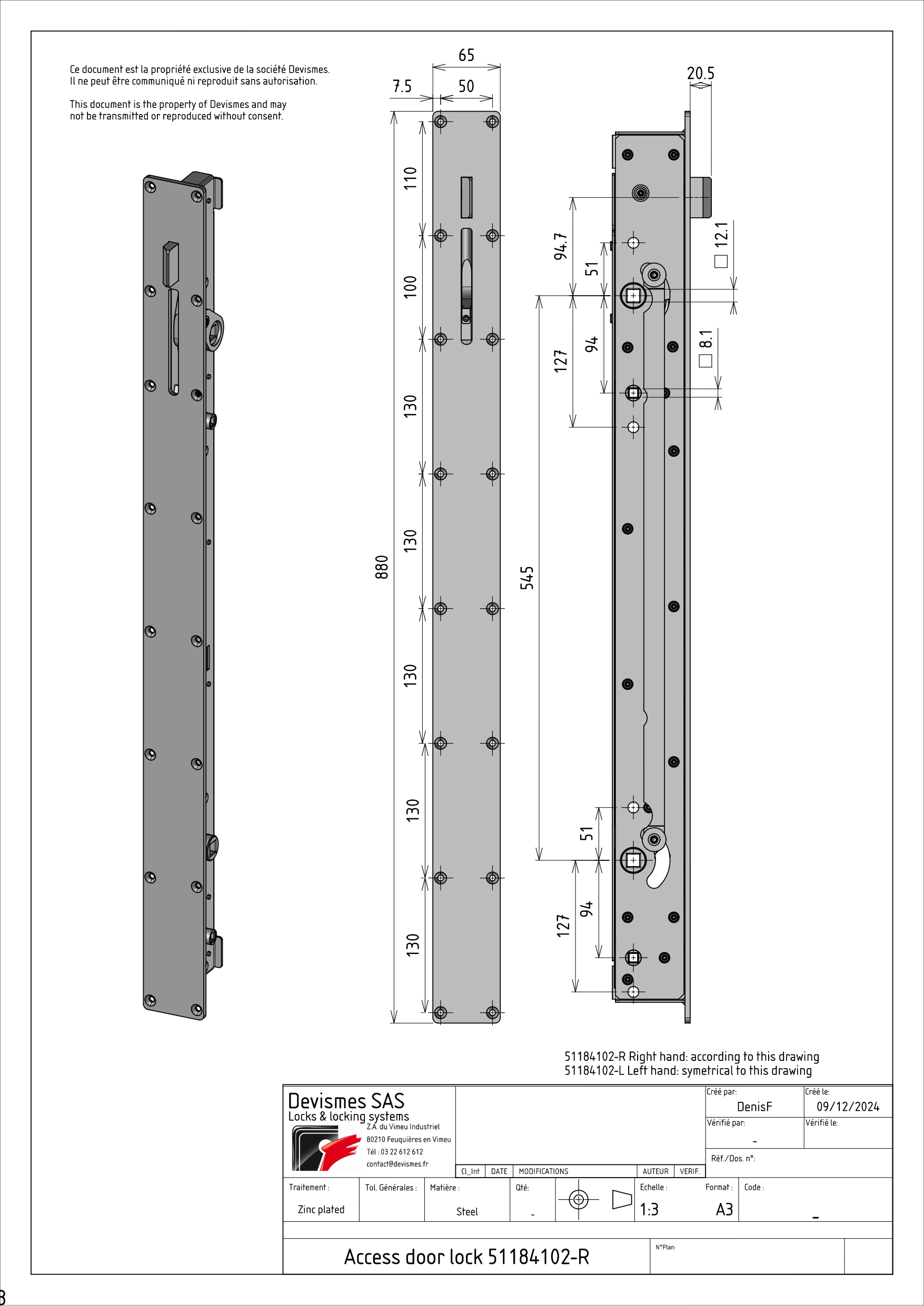 devismes-serrure-tag-e-ferroviaire-droite-gauche-acier-zingu image 4