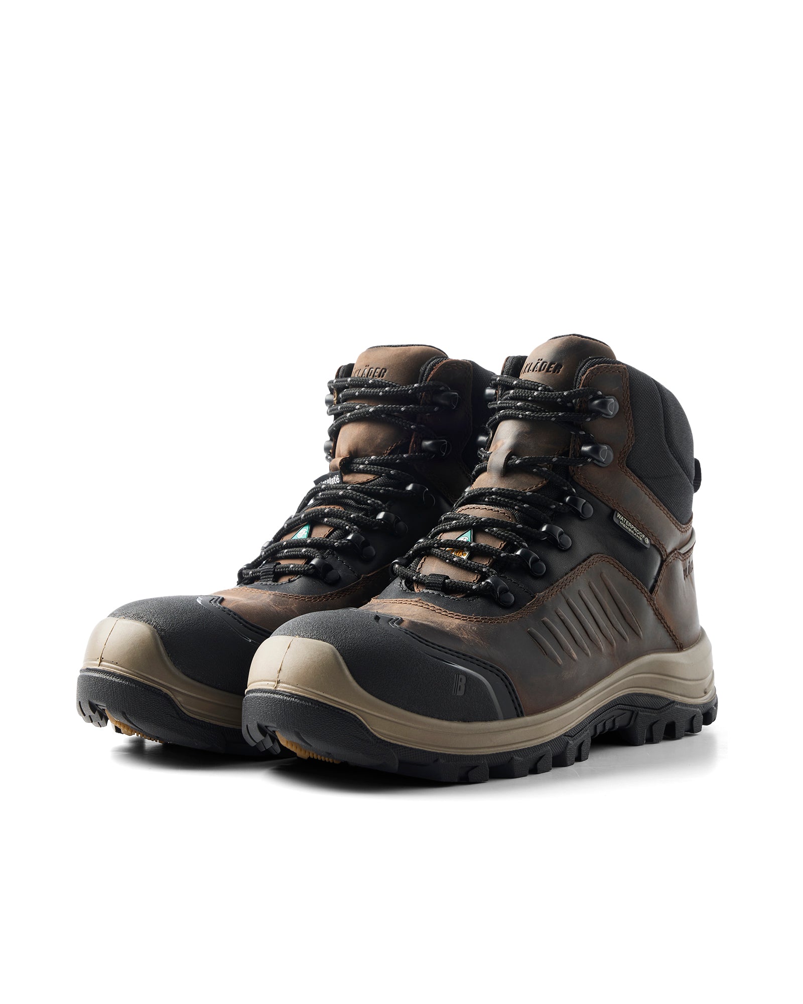 blaklader-storm-6-botte-s-curit-marron-hiver-composite image 2
