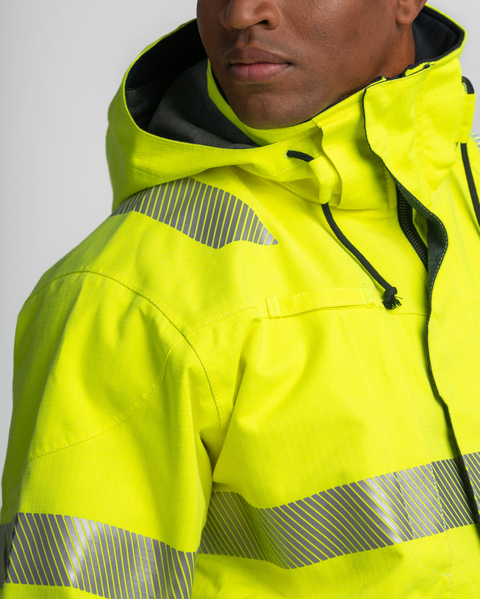 blaklader-shell-veste-haute-visibilit-ignifug-e-jaune image 7