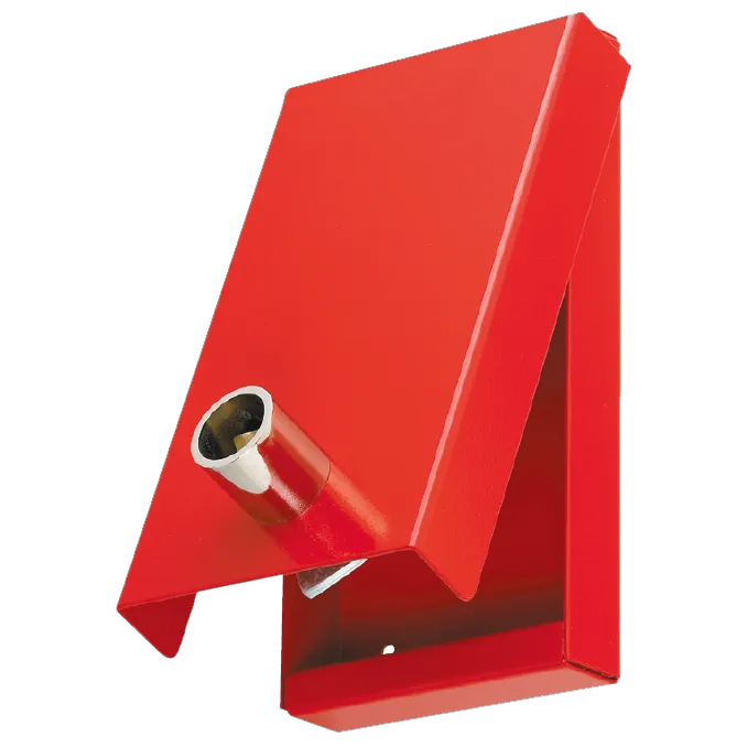devismes-bo-te-cl-acier-rouge-triangle-9-11-14-mm image 1