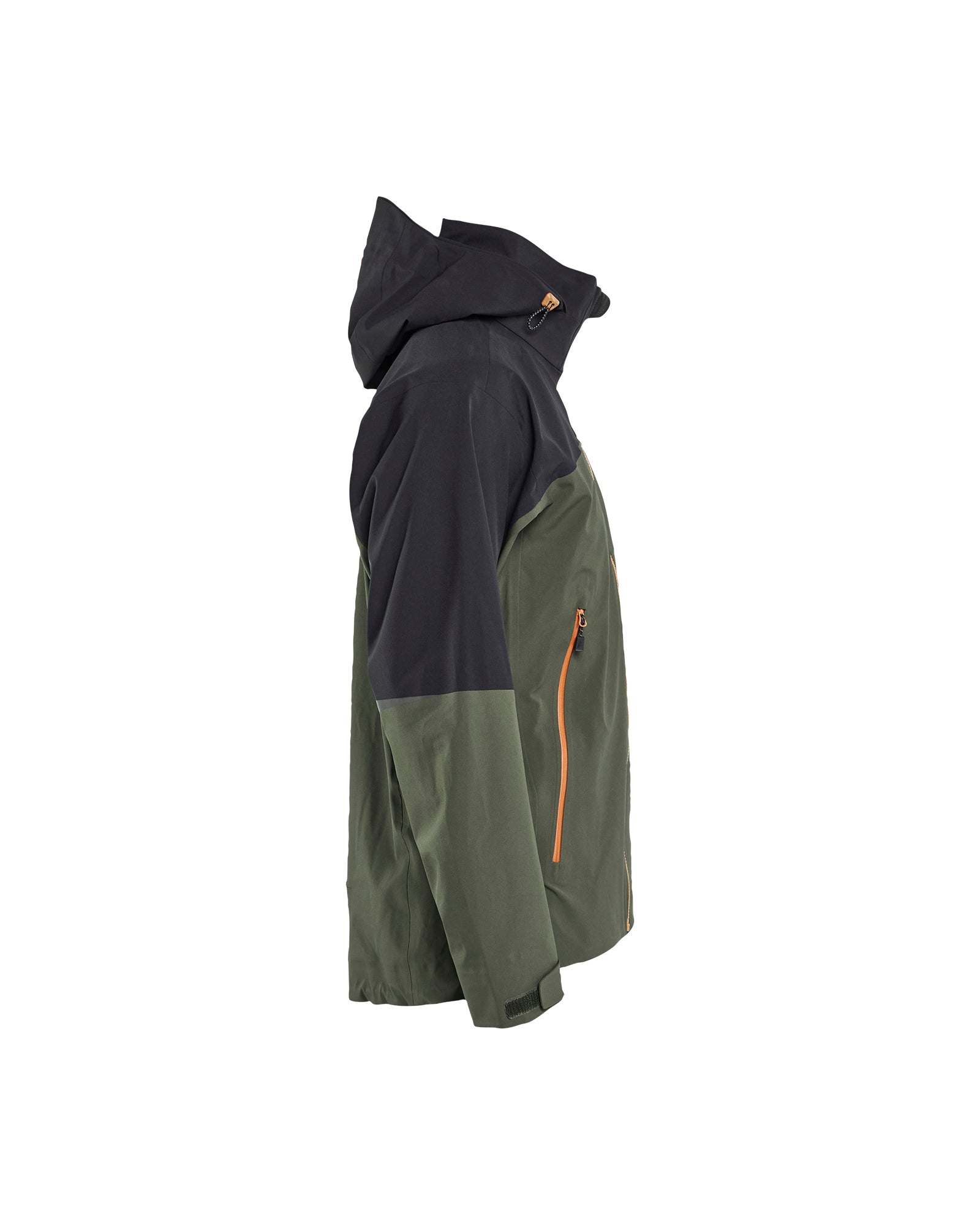 blaklader-cascade-veste-shell-3-couches-vert-rouille image 3