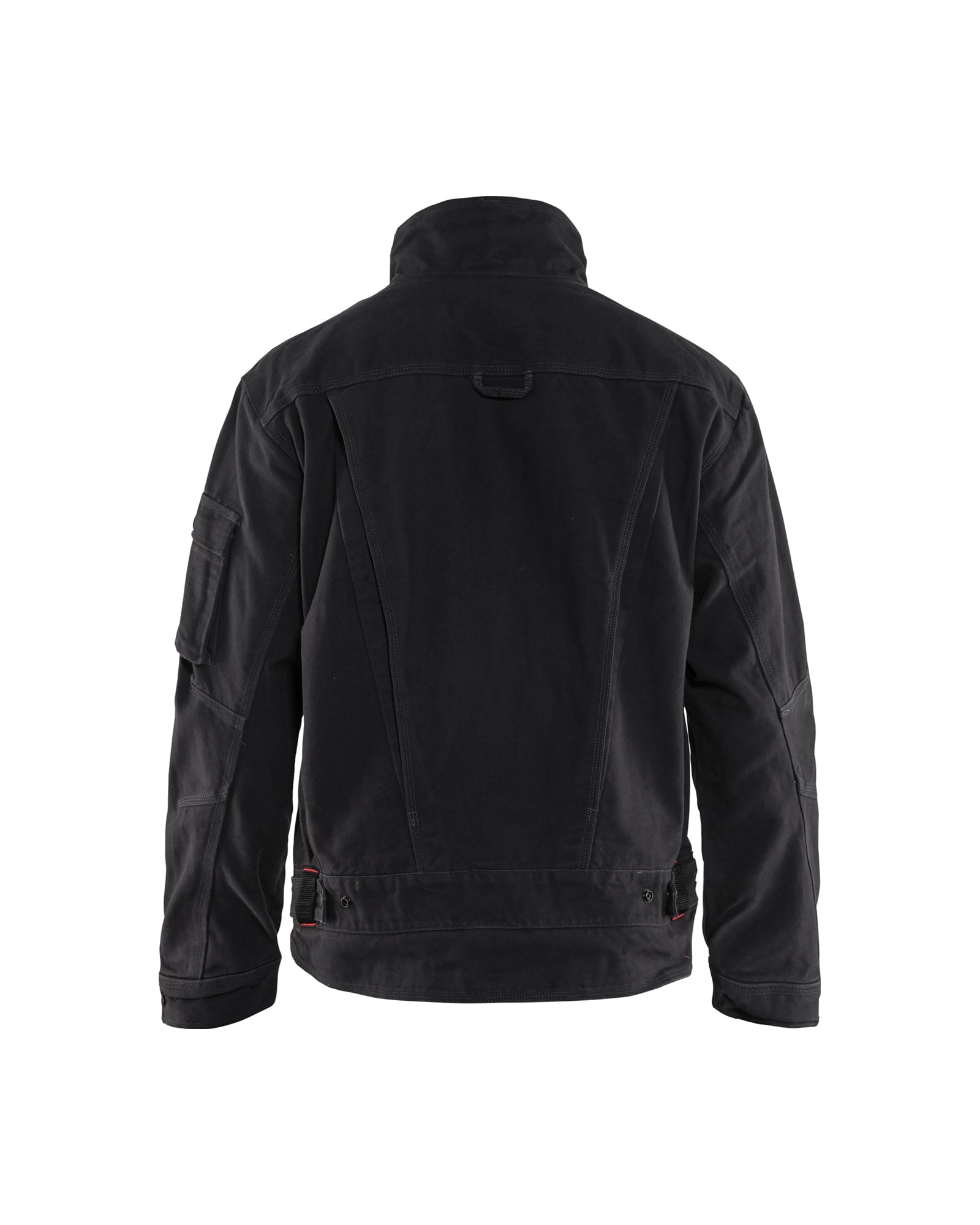 blaklader-brawny-canvas-veste-travail-homme-noir-canvas image 2