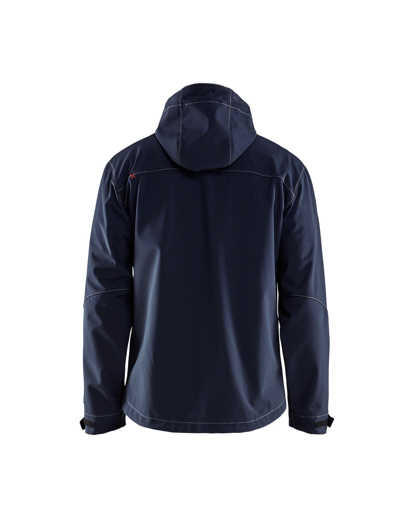 blaklader-kalispell-veste-softshell-bleu-marine-rouge image 2