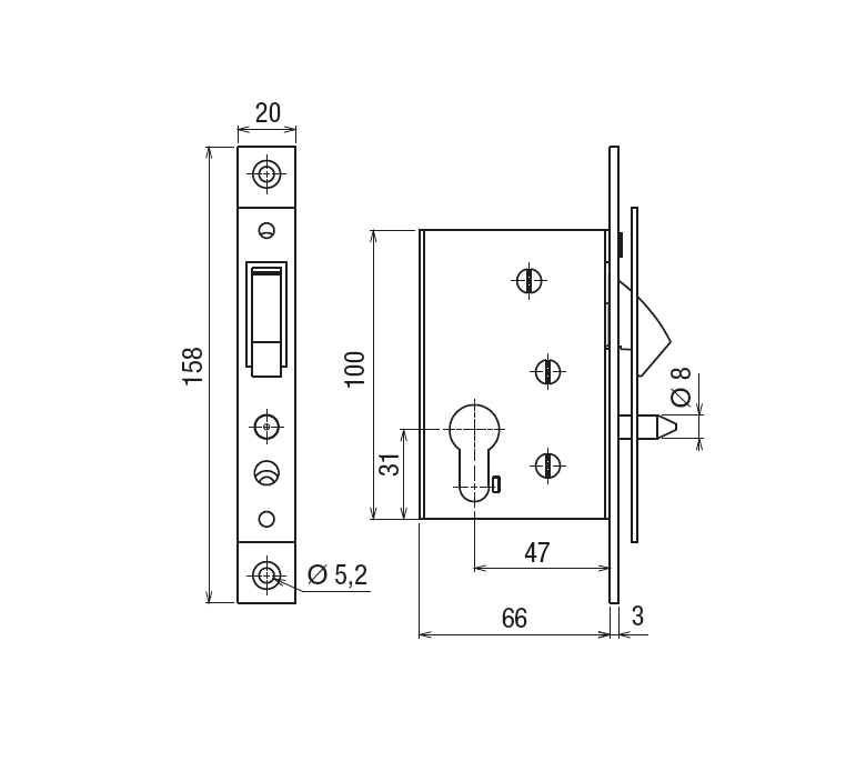 devismes-serrure-crochet-cylindre-europ-en-66-mm-inox image 2