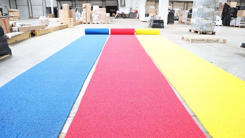 kingpro-tapis-spaghetti-12mm-tapis-1x10m-rouge-drainant image 2