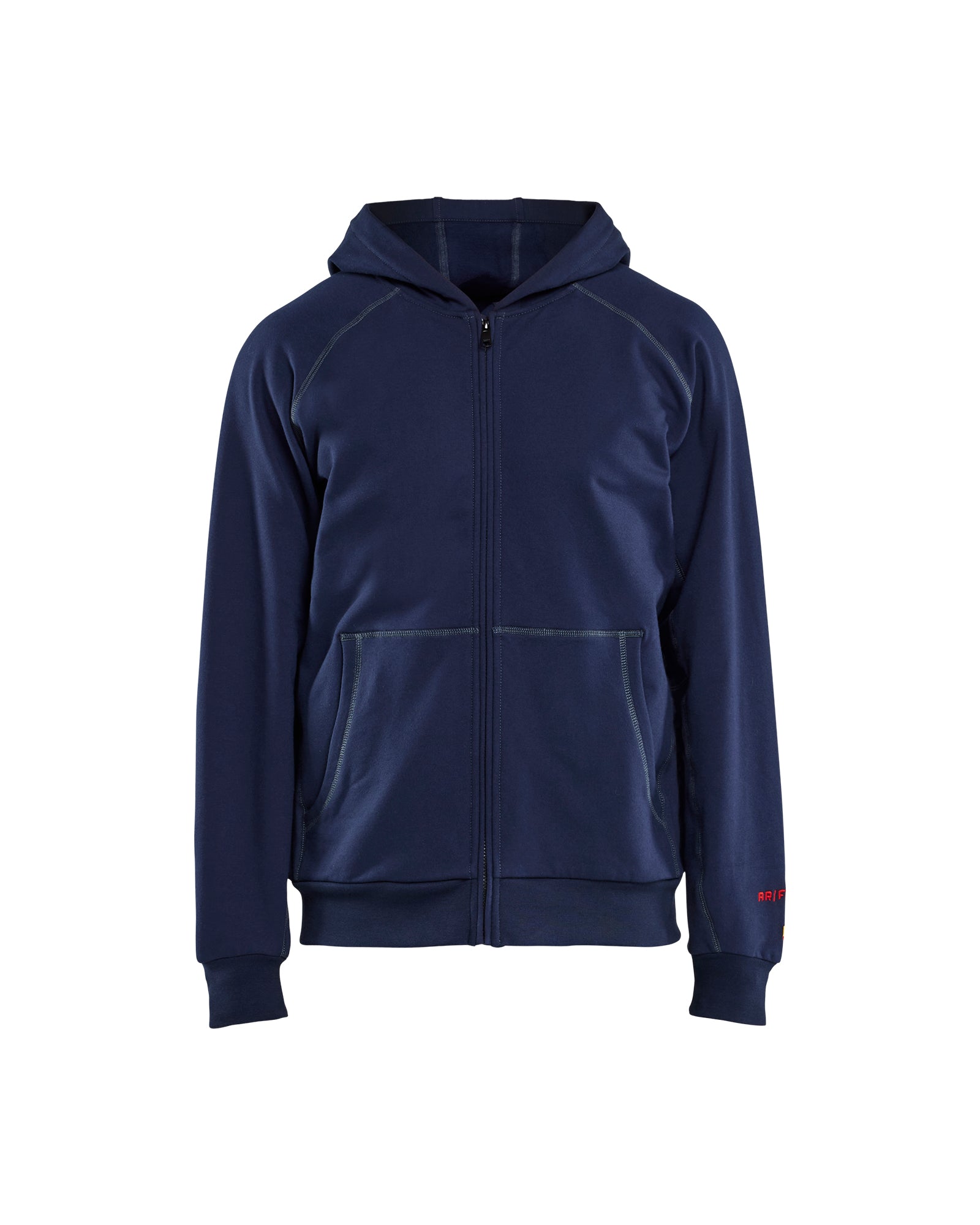 blaklader-flame-resistant-full-zip-hoodie-sweat-bleu-marine-ignifug image 1