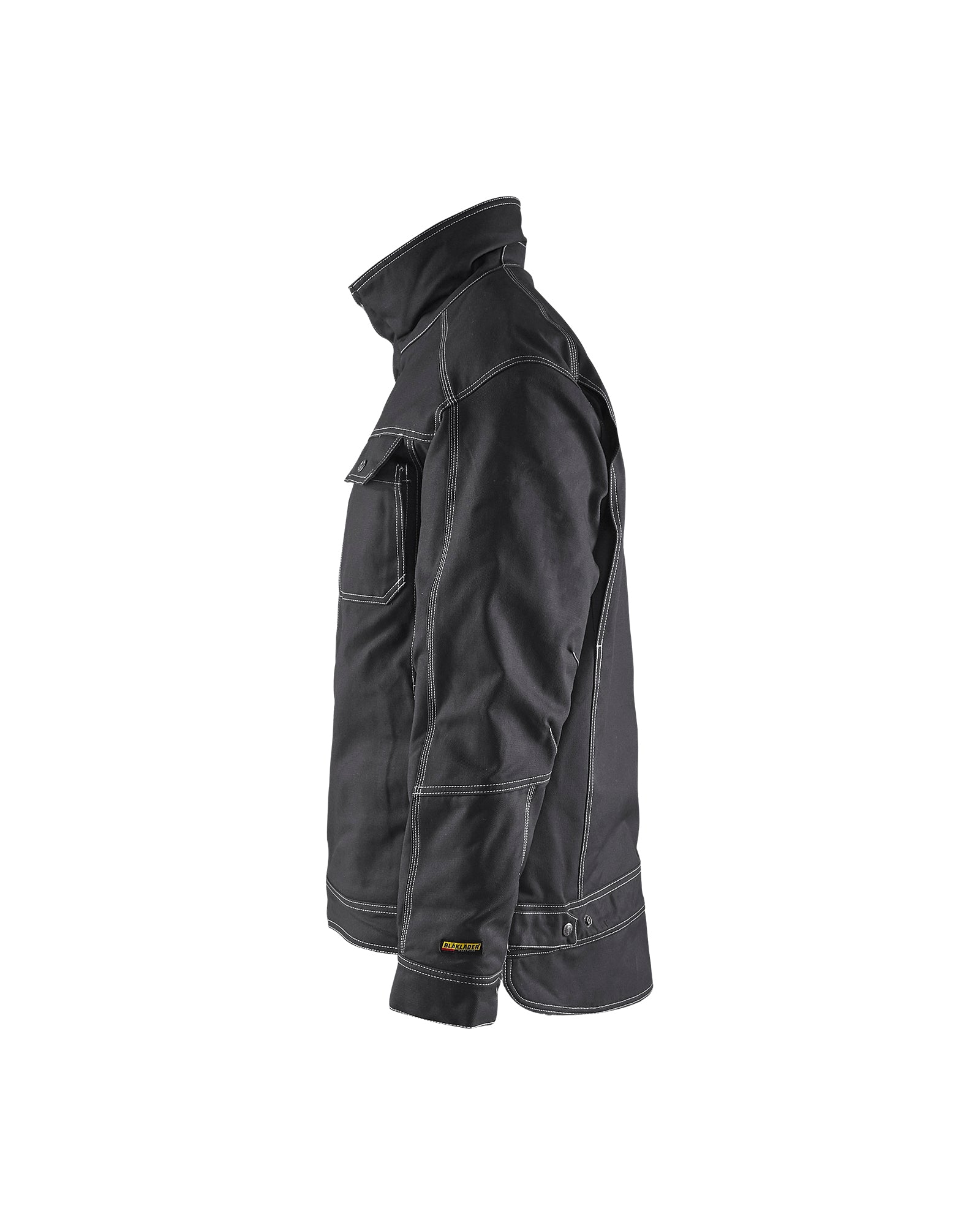 blaklader-flint-blouson-travail-noir-doubl-pile-chaud image 4