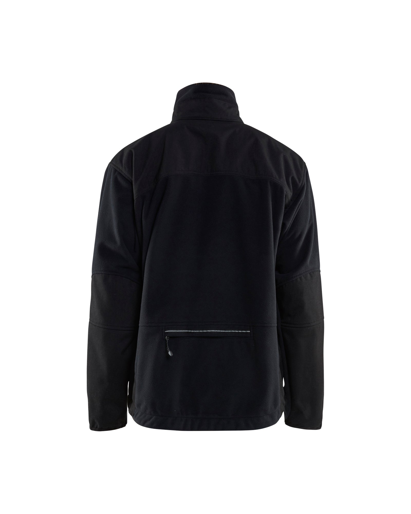 blaklader-fleece-jacket-veste-polaire-noire-coupe-vent-homme image 2