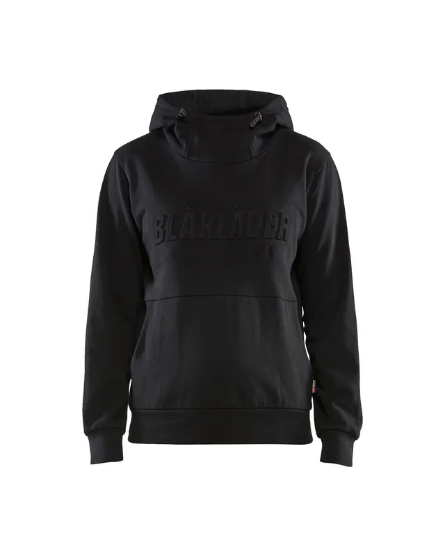 blaklader-3d-hoodie-sweat-capuche-noir-coton-femme image 1