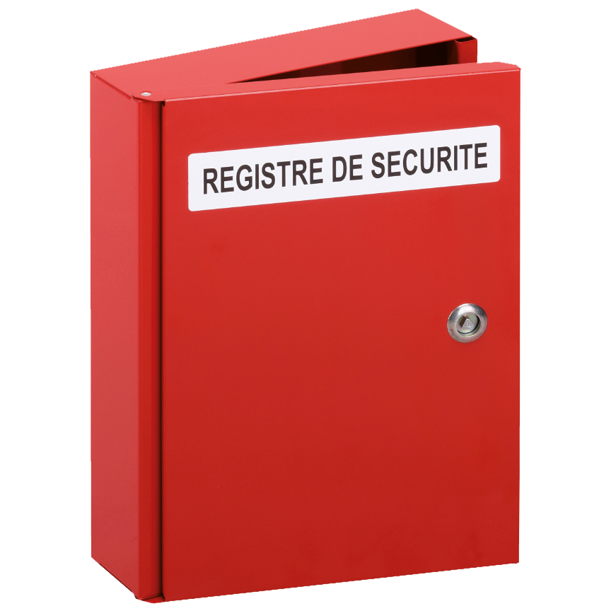 devismes-coffret-registre-s-curit-incendie-acier-ral-3000-triangle image 1