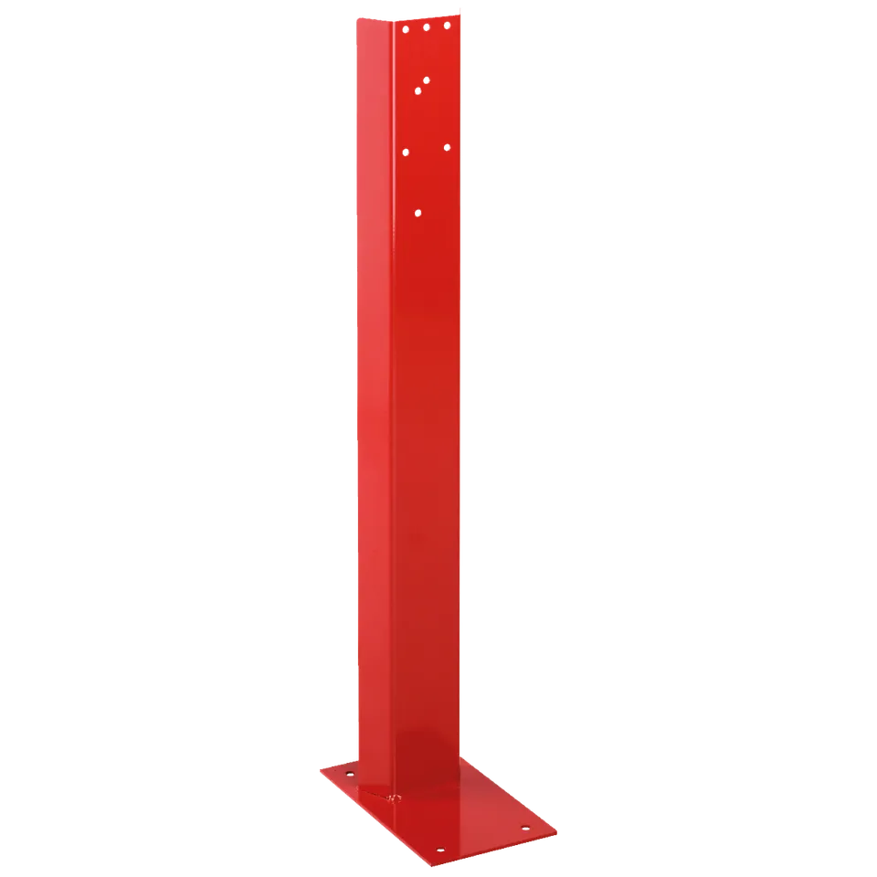 devismes-support-extincteur-acier-rouge-ral-3000 image 1