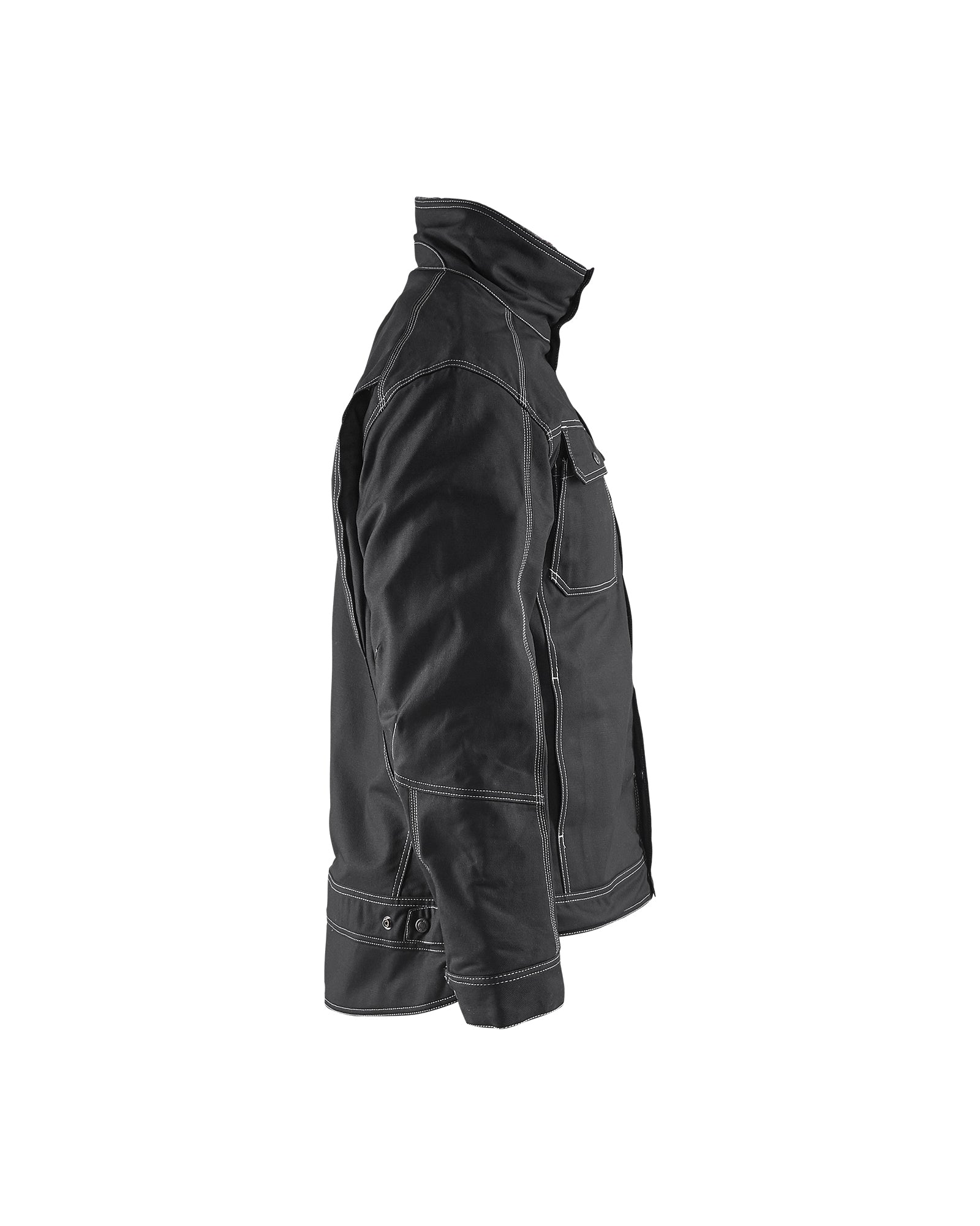 blaklader-flint-blouson-travail-noir-doubl-pile-chaud image 3