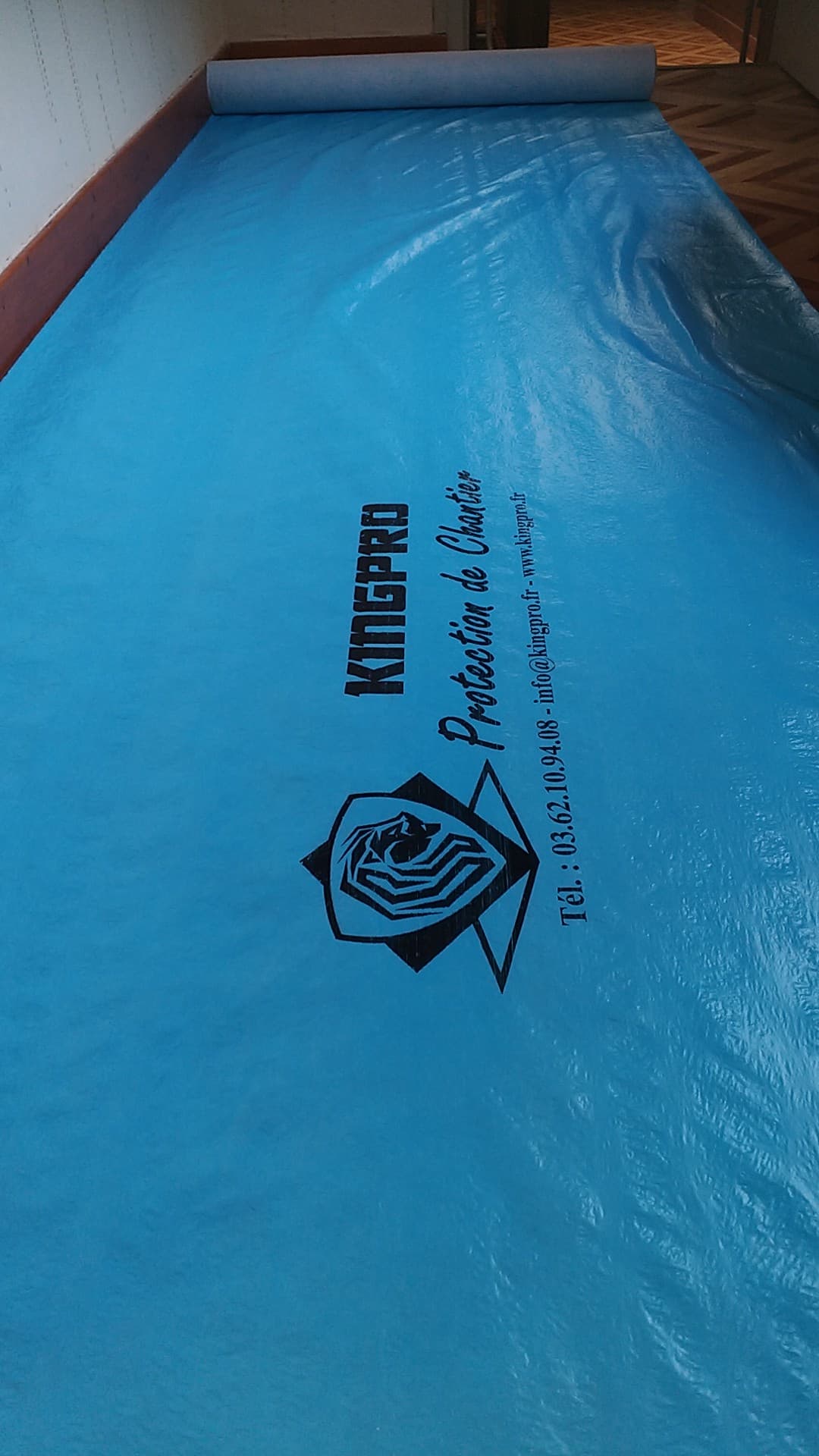 kingpro-fibre-respirante-imperm-able-protection-sol-rouleau-1x50m image 2