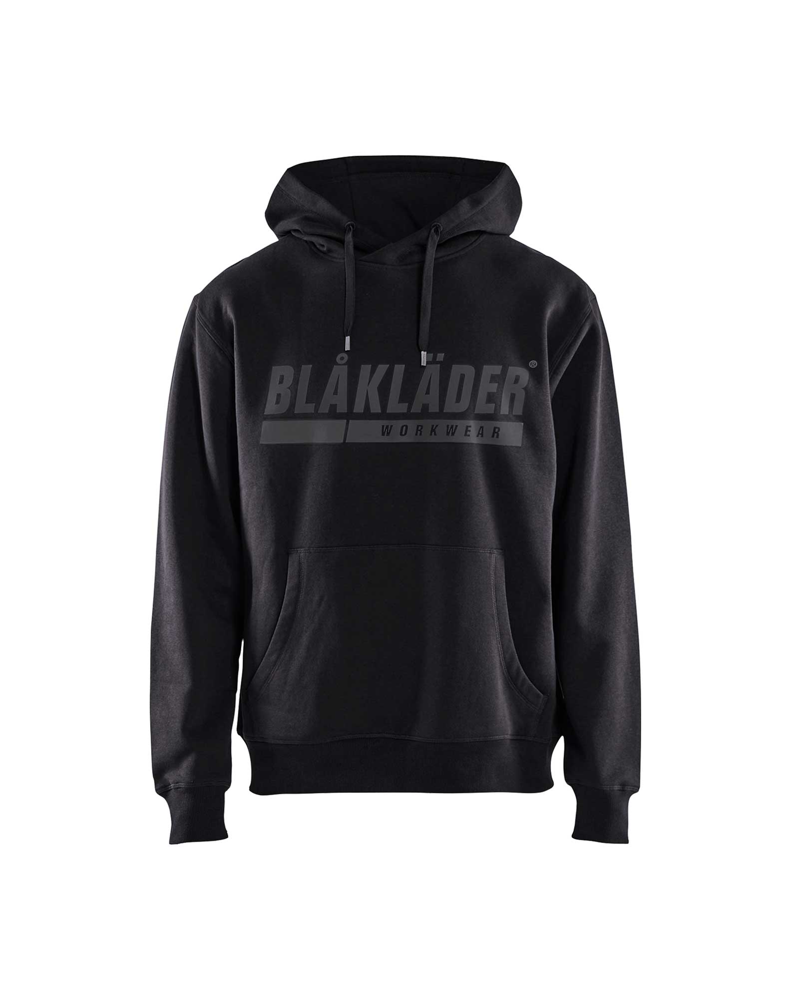 blaklader-hoodie-sweat-capuche-coton-pais-noir image 1