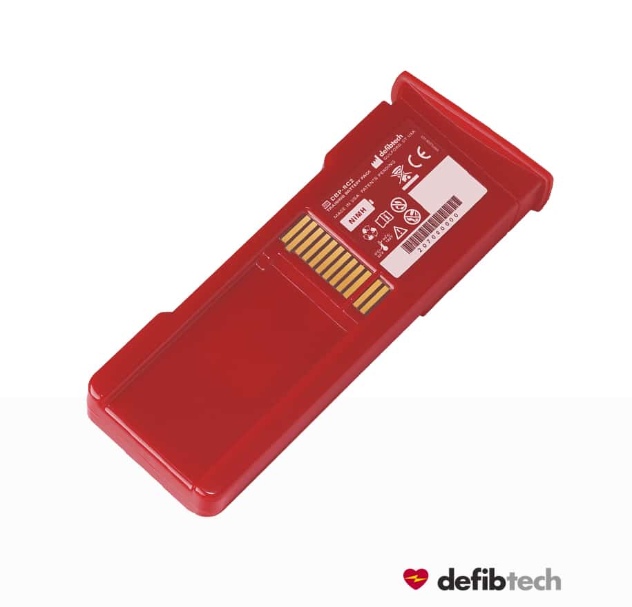 defibtech-lifeline-batterie-d-fibrillateur-formation-rechargeable image 1