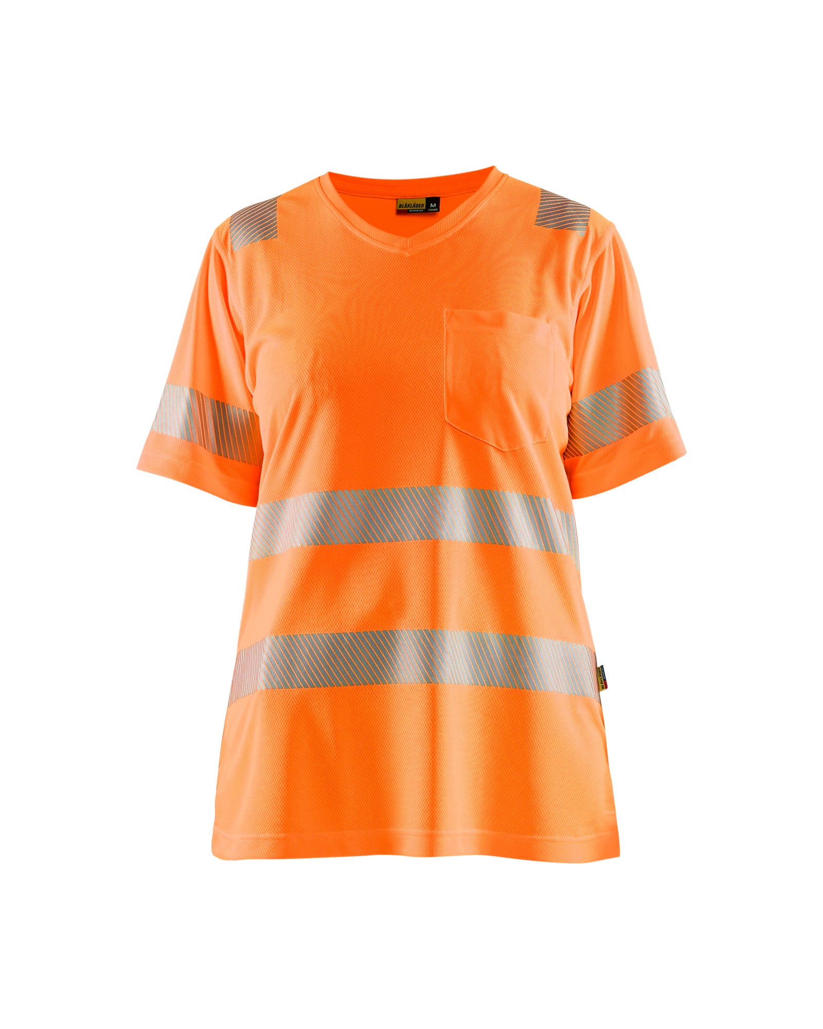 blaklader-hi-vis-t-shirt-haute-visibilit-orange-femme image 1