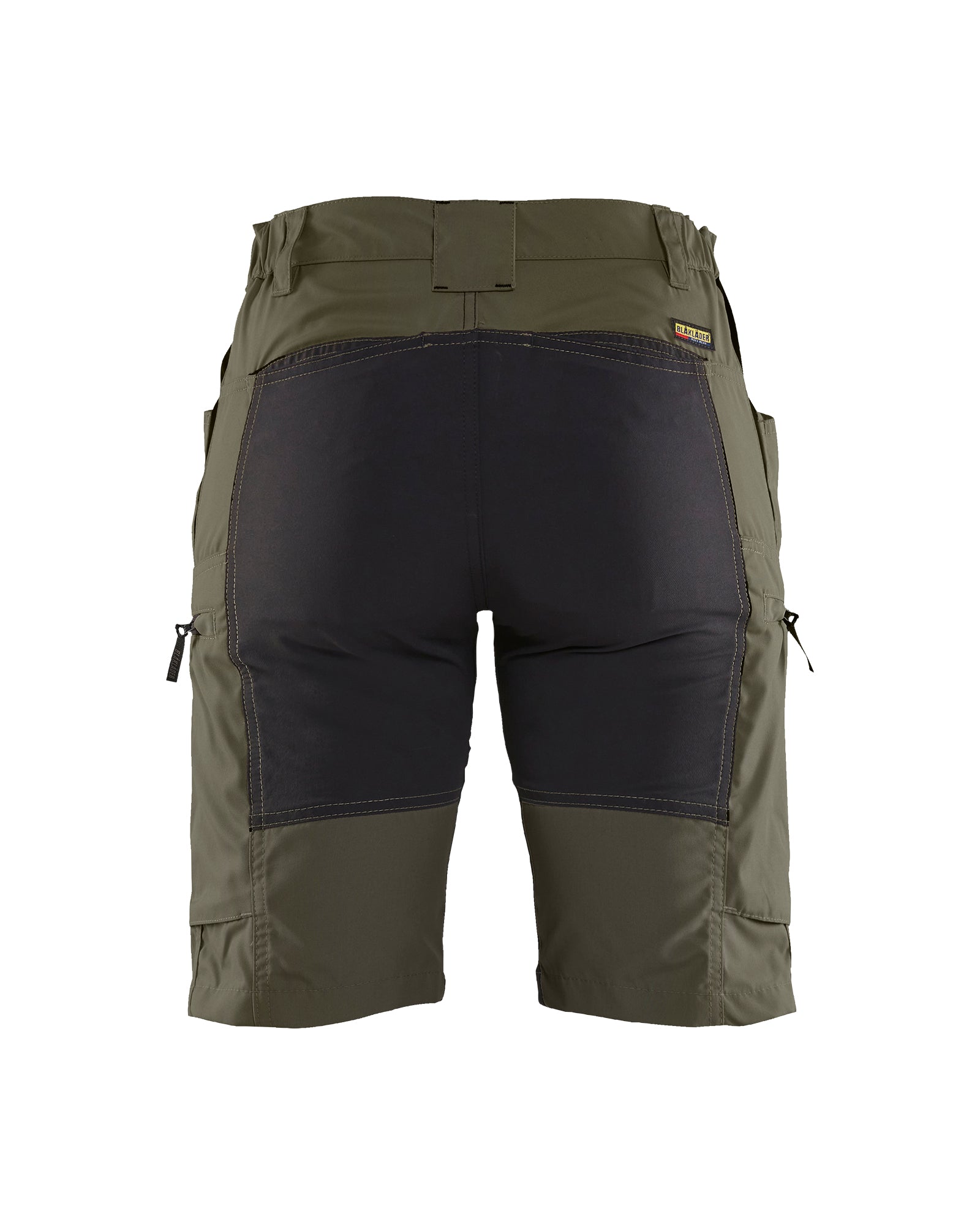 blaklader-stratus-lite-stretch-short-femme-vert-olive image 2
