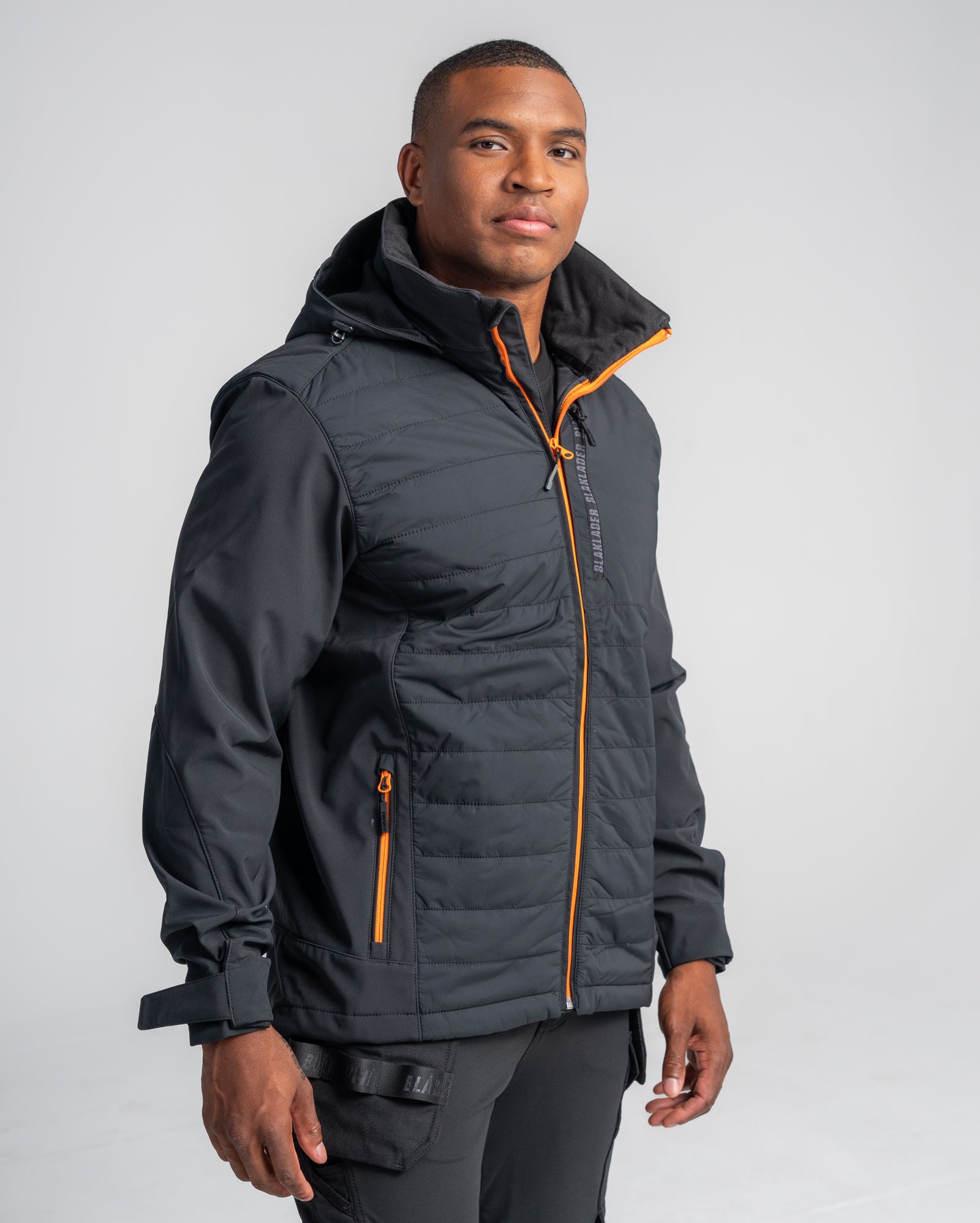 blaklader-tahoe-hybrid-veste-travail-hiver-noire image 6