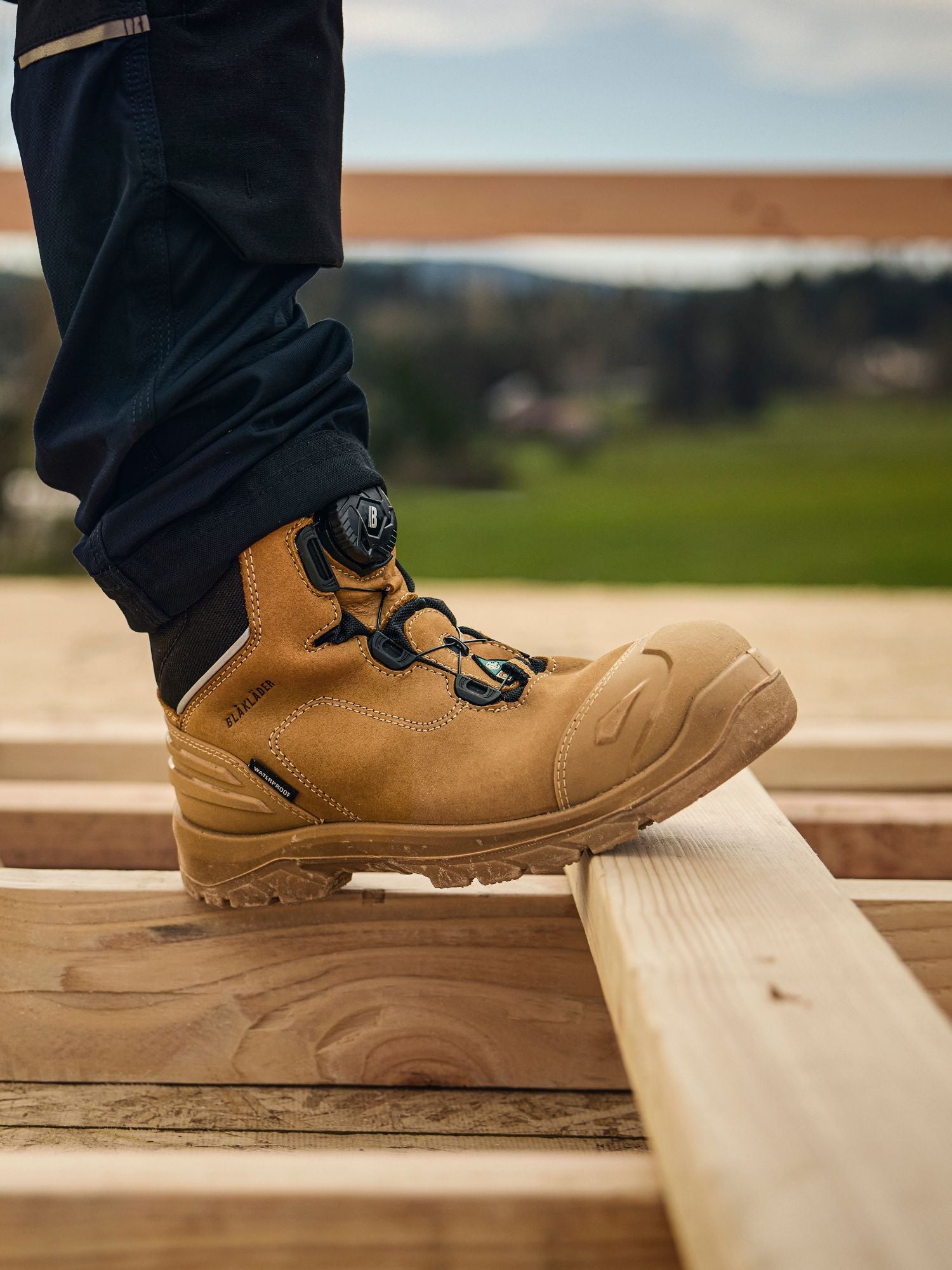 blaklader-work-shoes-elite-freelock-bottes-marron-6 image 8