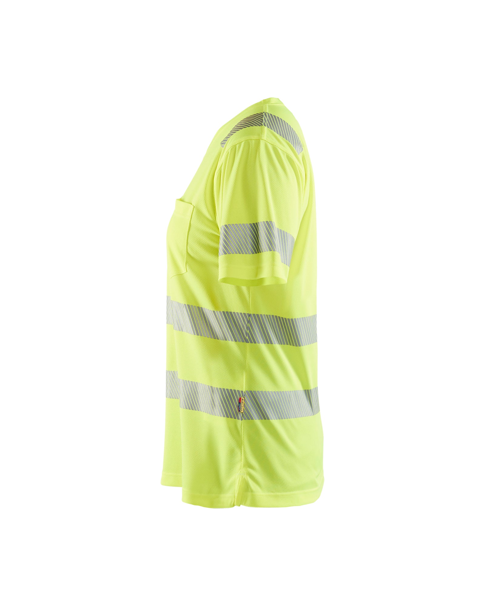 blaklader-t-shirt-femme-haute-visibilit-jaune-manches-courtes image 4