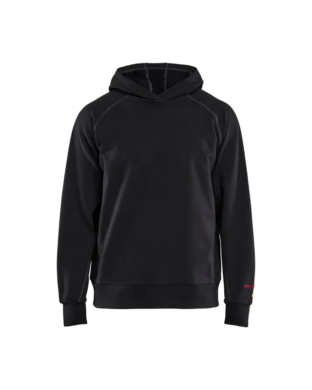 blaklader-flame-resistant-hoodie-sweat-noir-ignifug image 1