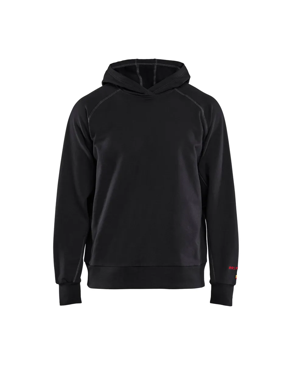 blaklader-flame-resistant-hoodie-sweat-noir-ignifug image 1