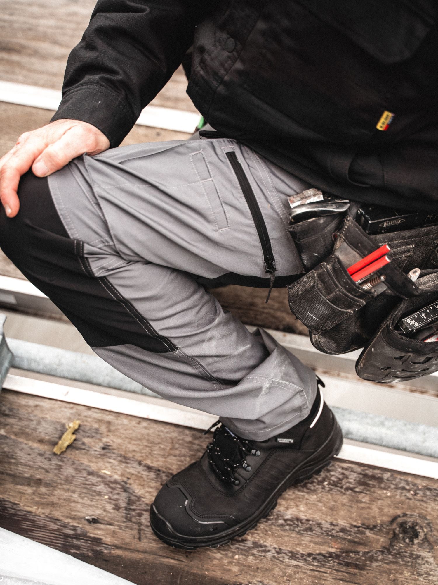 blaklader-stratus-lite-stretch-pantalon-travail-noir-stretch image 6