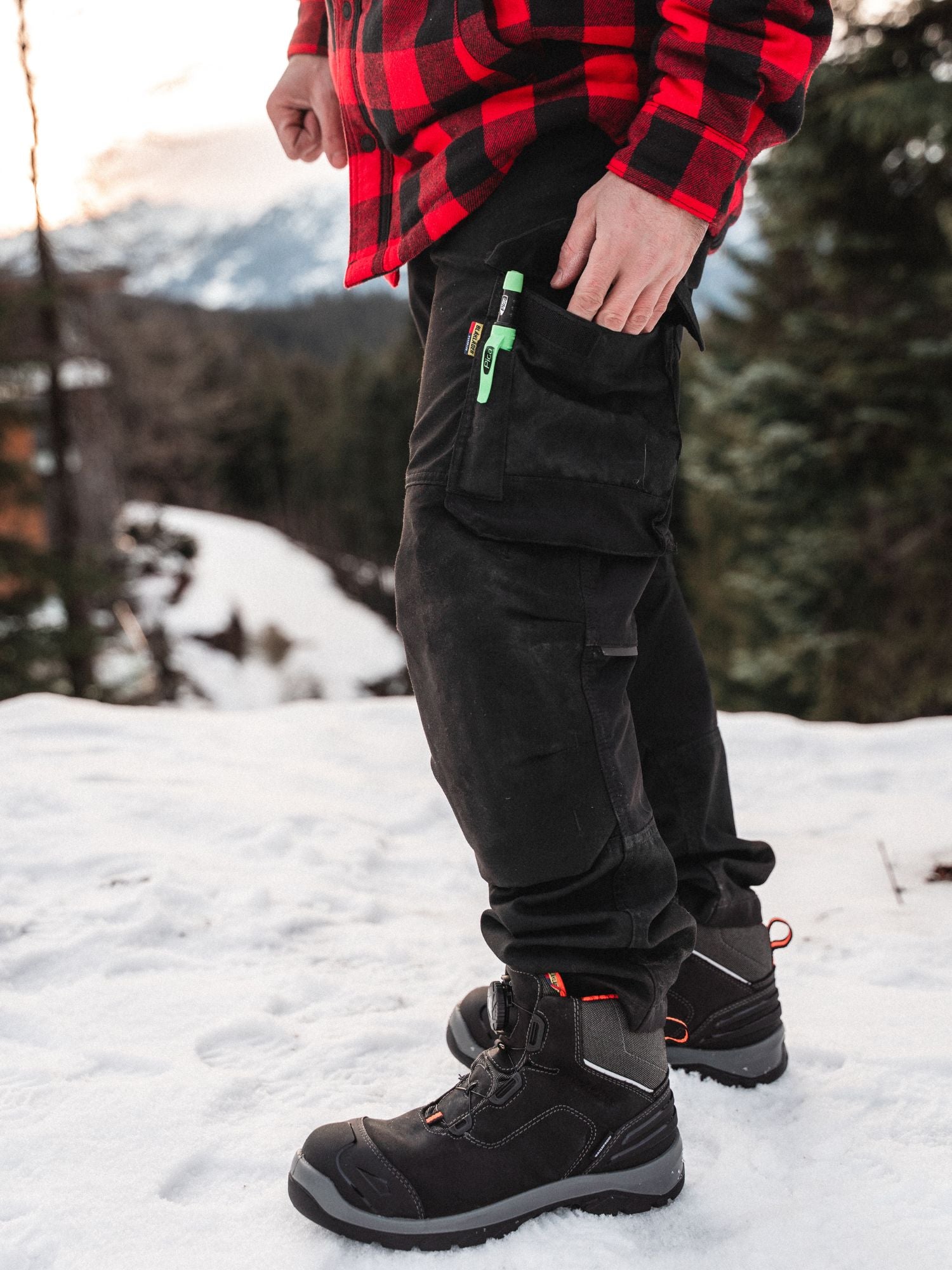 blaklader-caldera-pro-pantalon-travail-noir-stretch-cordura image 8