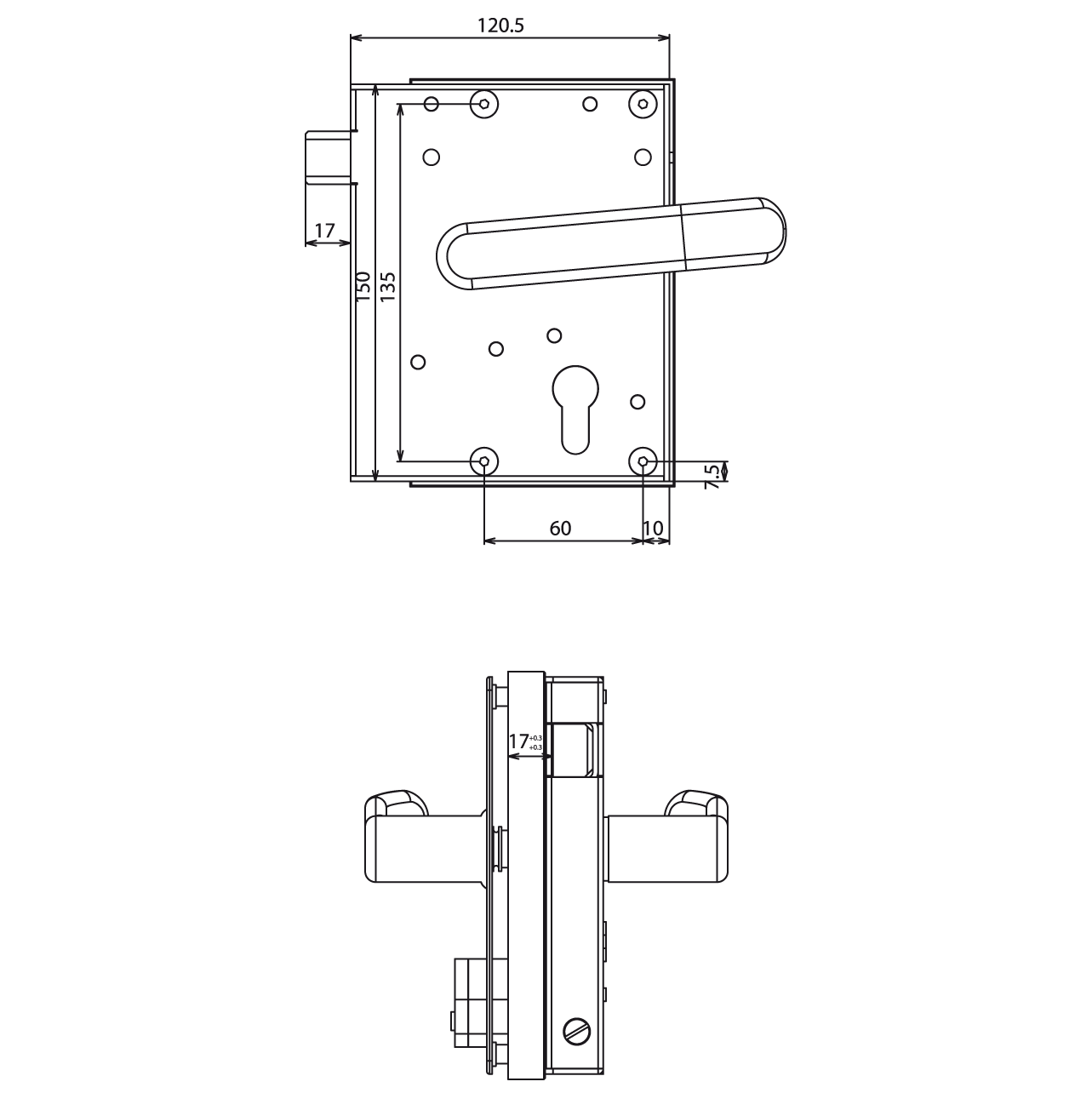 devismes-serrure-porte-acc-s-cabine-inox-antipanique image 2