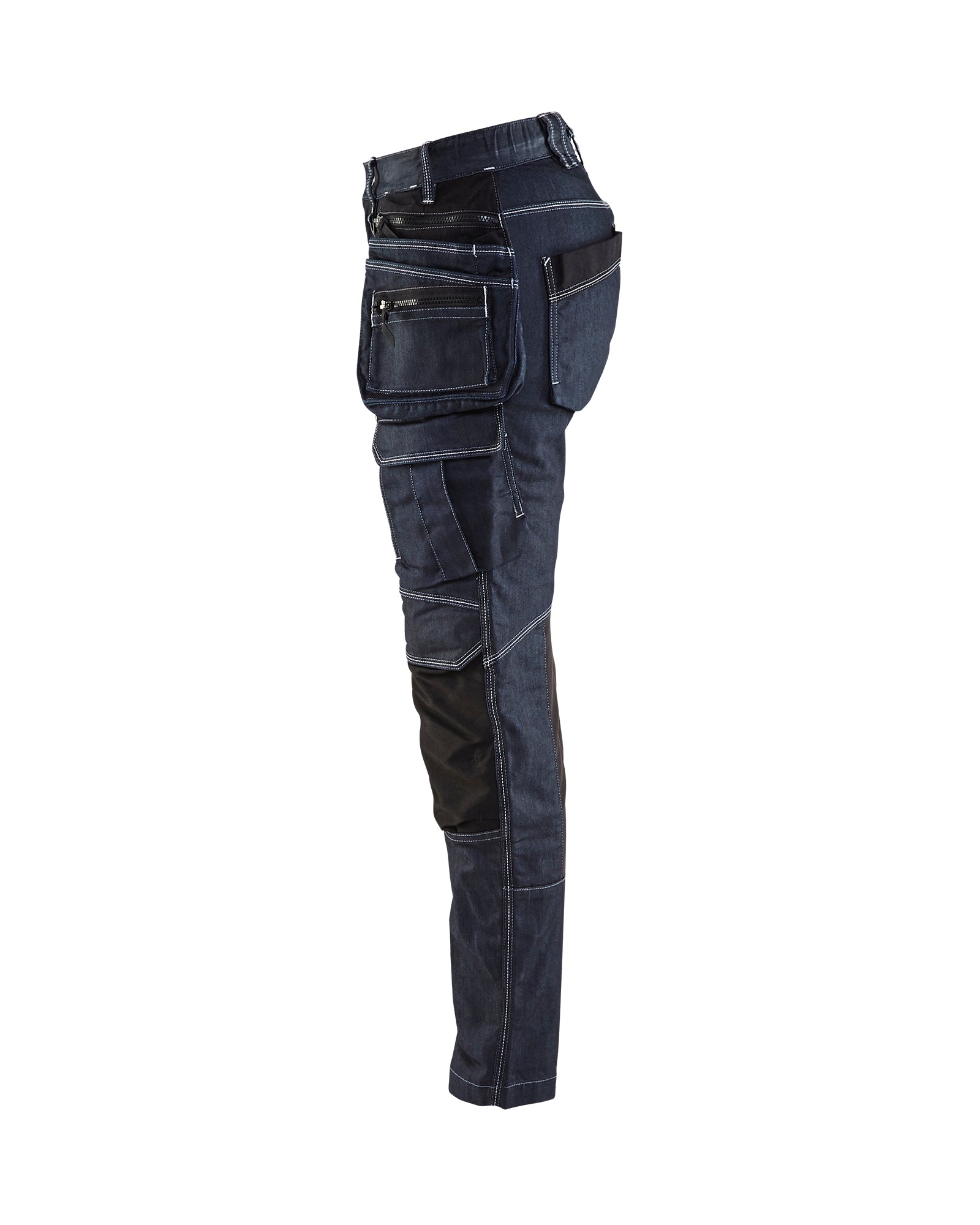 blaklader-surge-max-pantalon-travail-femme-bleu-marine-noir-canvas image 5