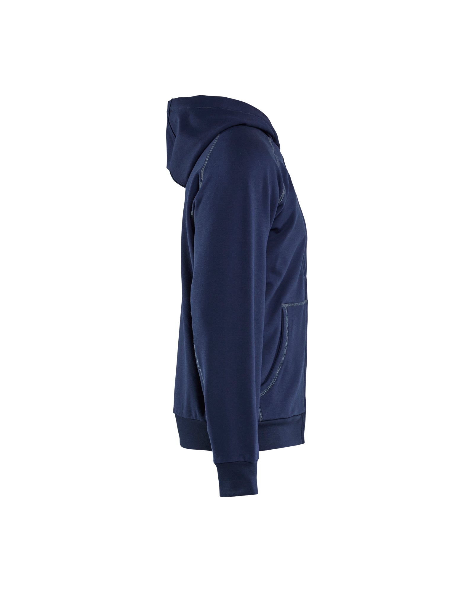 blaklader-flame-resistant-full-zip-hoodie-sweat-bleu-marine-ignifug image 4