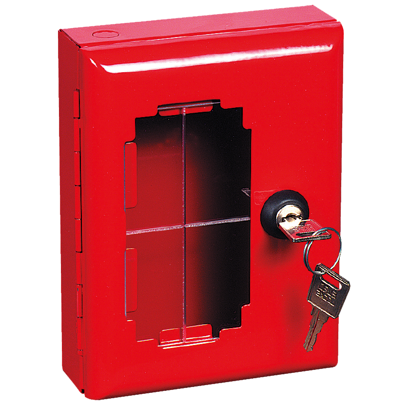 devismes-s-curit-incendie-bo-te-cl-glace-claire-rouge image 1