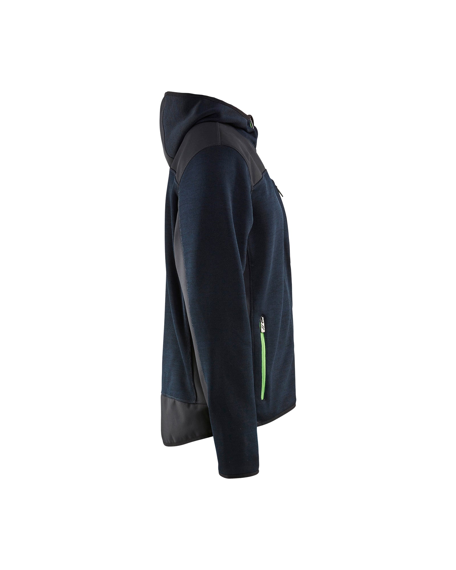 blaklader-knitted-jacket-veste-tricot-e-bleu-marine-vert image 3