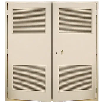 devismes-porte-de-poste-2-vantaux-alu-ventilations-hautes-basses image 1