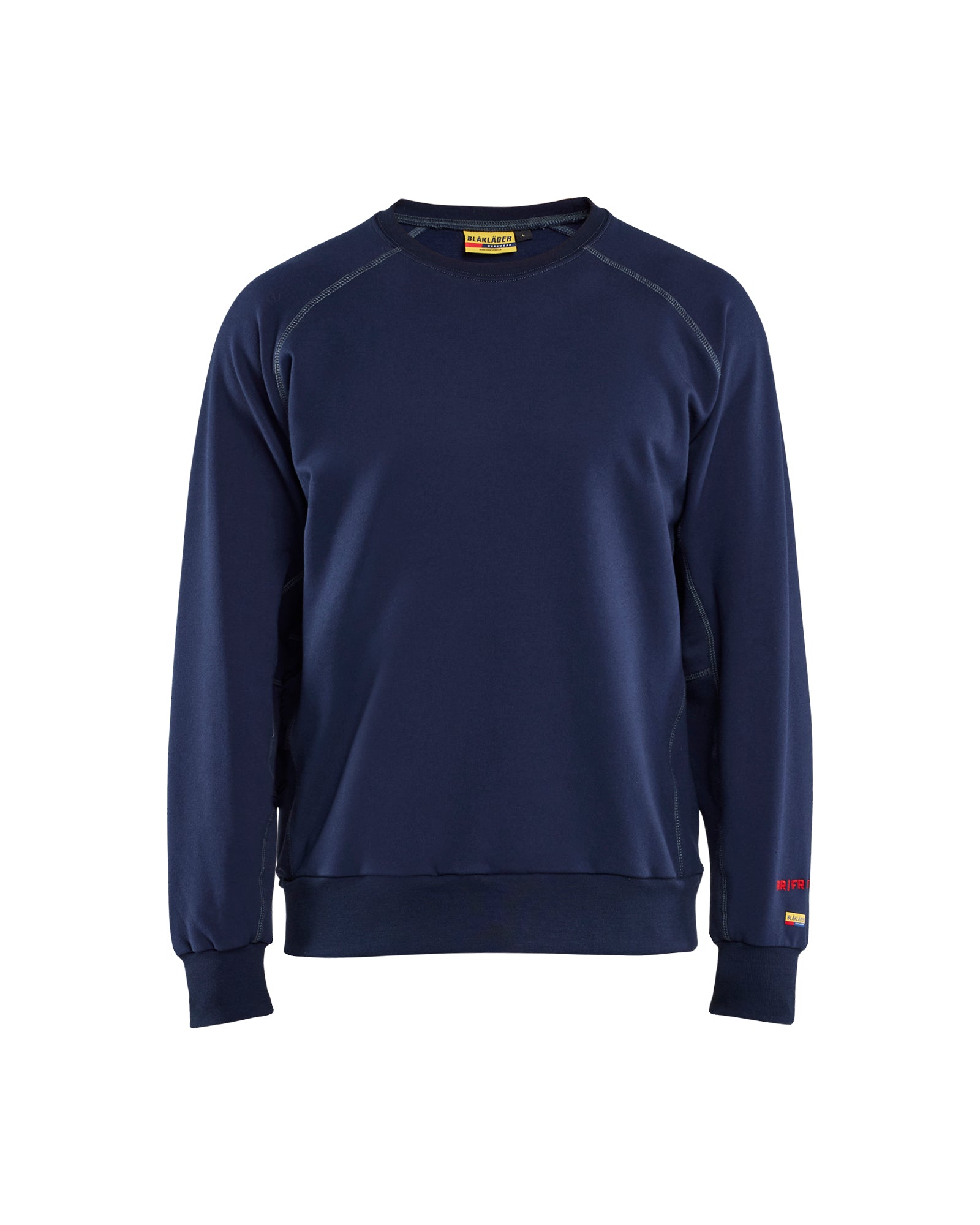 blaklader-flame-resistant-crewneck-sweat-bleu-marine image 1