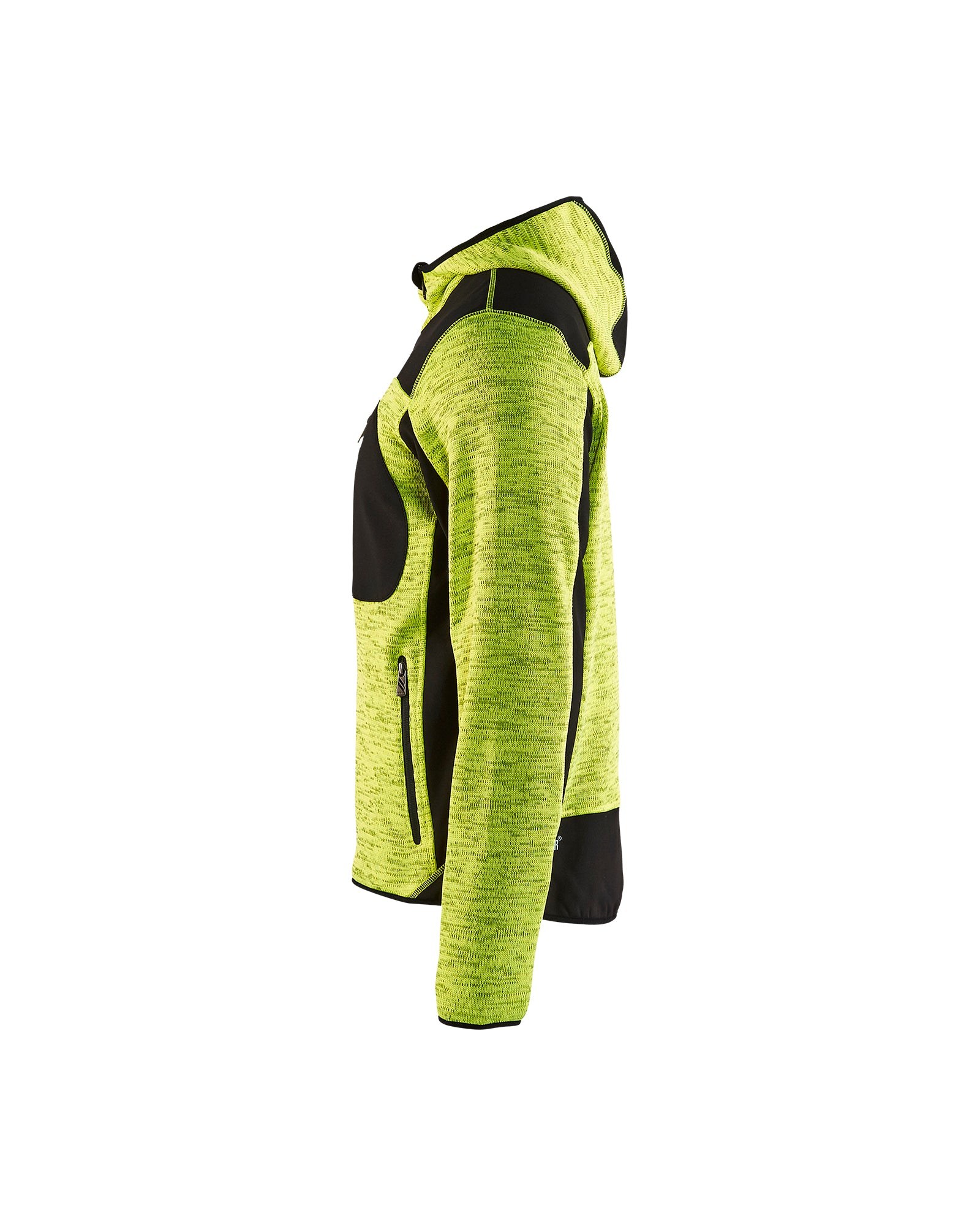 blaklader-knitted-jacket-veste-tricot-e-jaune-noir-hv image 4
