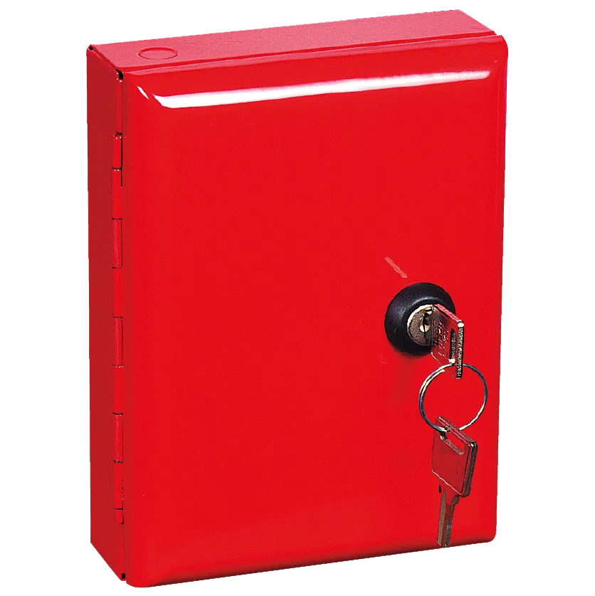 devismes-bo-te-cl-porte-pleine-acier-rouge image 1